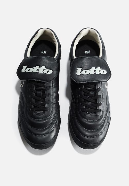 H&M - Lotto H&M: Football sneakers - black/lotto