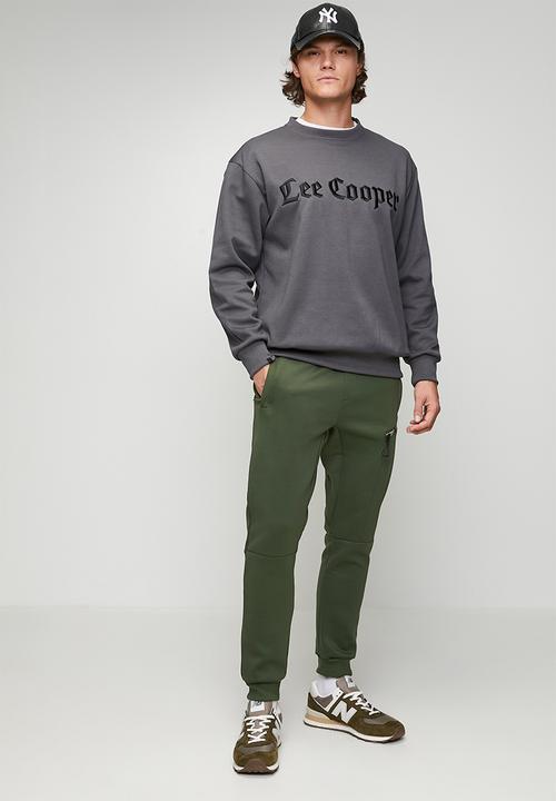 Lee Cooper - Yannick Fleece Bottom - Dark Green