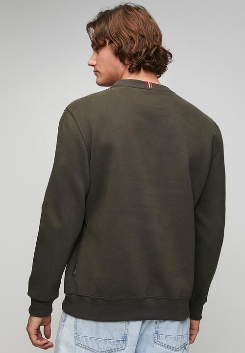 Lee Cooper - TIMOTHEE Sweatshirt  - Charcoal Brown