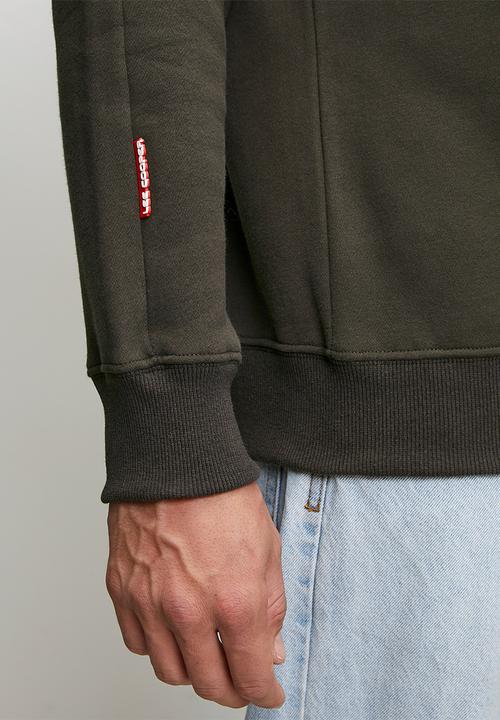 Lee Cooper - TIMOTHEE Sweatshirt  - Charcoal Brown