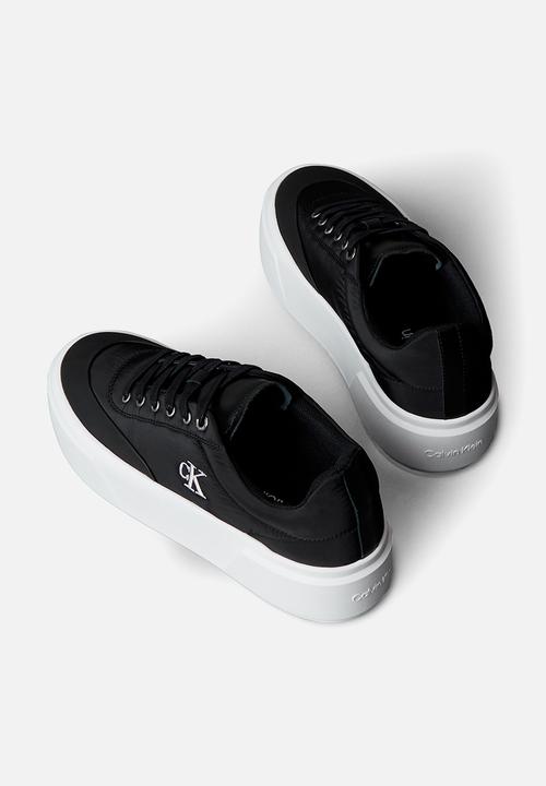 Calvin Klein - Flatform Lace Up - Black/Bright White