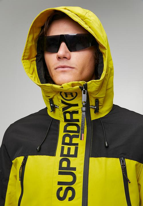 Superdry. - Colour Block Windbreaker Jkt - Wax Yellow