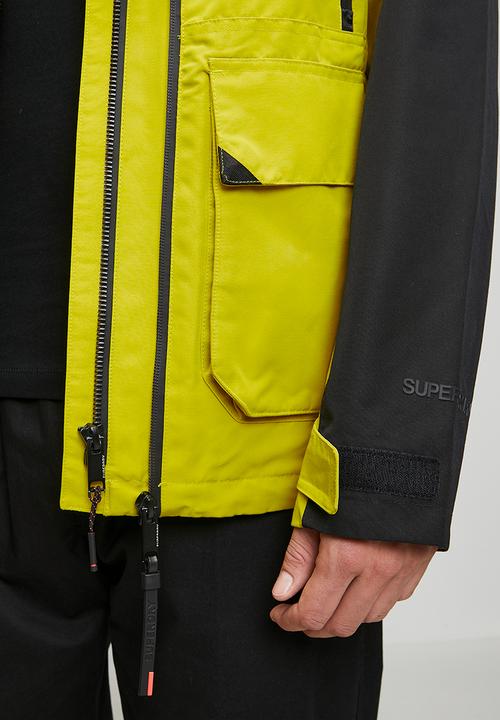 Superdry. - Colour Block Windbreaker Jkt - Wax Yellow