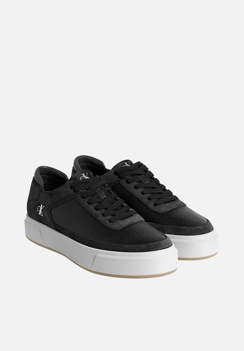 Calvin Klein - Basket Cupsole Laceup - Black/Travertine