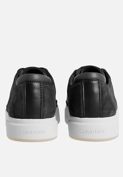 Calvin Klein - Basket Cupsole Laceup - Black/Travertine
