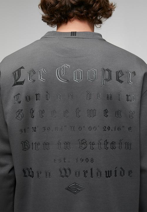 Lee Cooper - ARISTIDE Sweatshirt - Charcoal