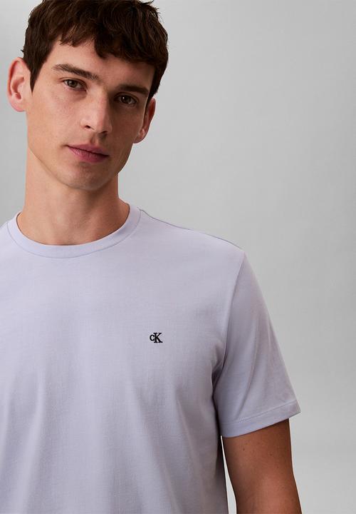 Calvin Klein - Ss Classic Monogram Tee - Casual Blue