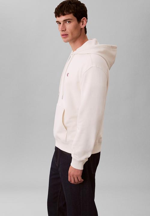 Calvin Klein - Ls 350Terry Eu Monogram Hoodie - Tofu