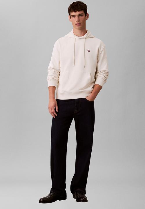 Calvin Klein - Ls 350Terry Eu Monogram Hoodie - Tofu