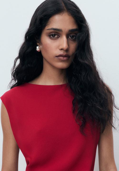 MANGO - Dress Edgar - Red