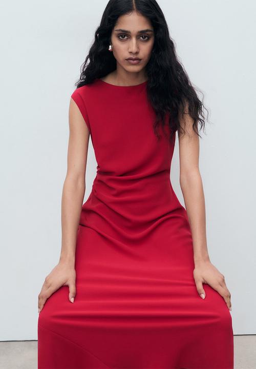 MANGO - Dress Edgar - Red