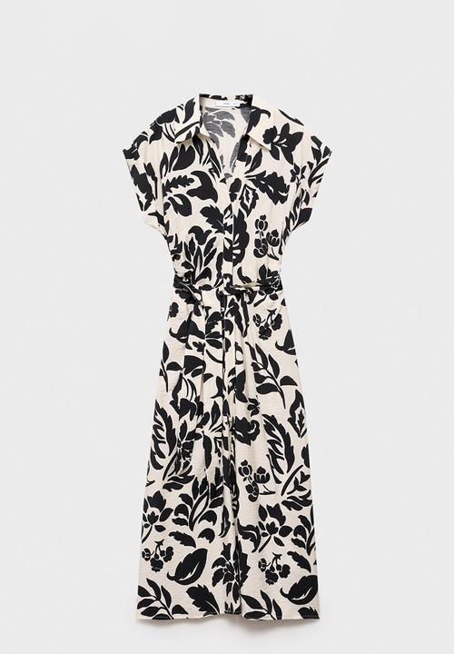 MANGO - Dress Apple - Natural