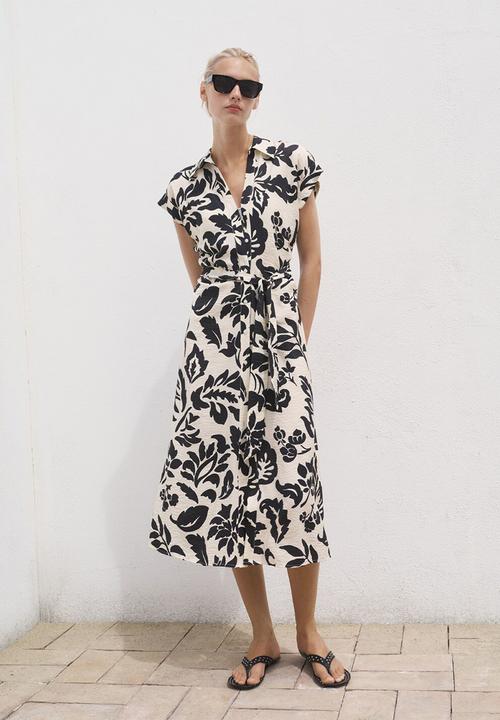 MANGO - Dress Apple - Natural