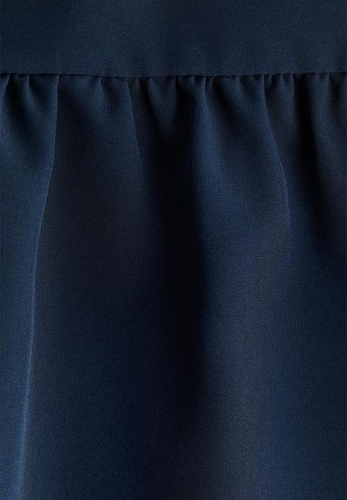 H&M - Peplum top - navy blue