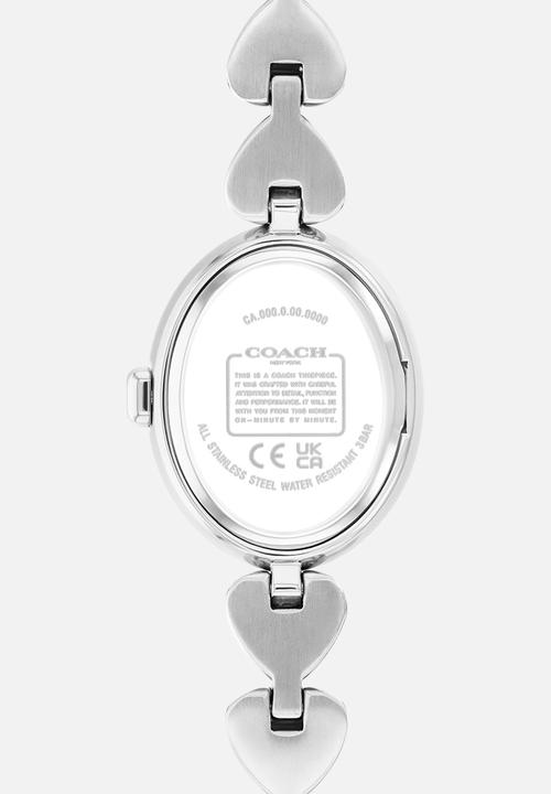 Coach - Sammy 14504639CH Watch - Silver/White