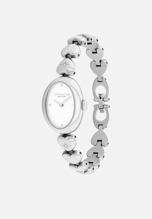Coach - Sammy 14504639CH Watch - Silver/White