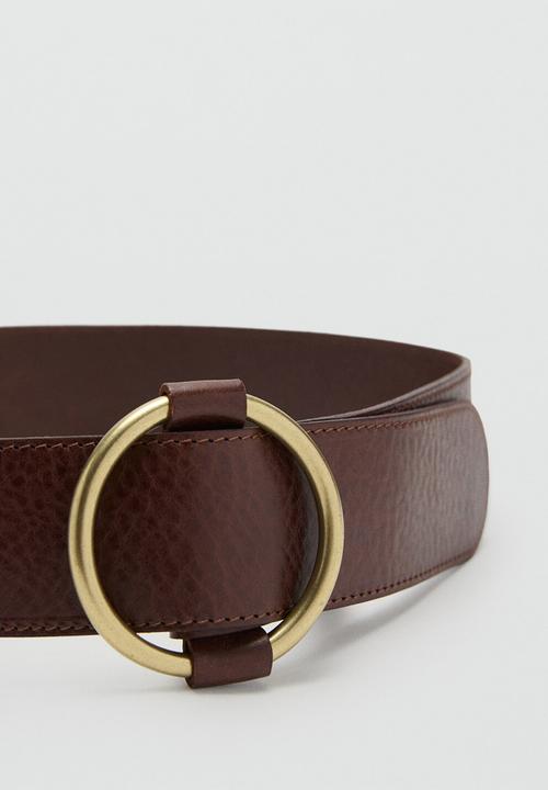 MANGO - Belt ronda - brown