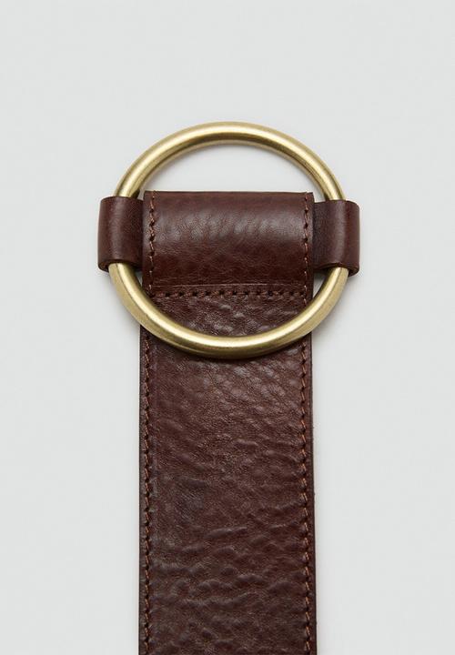 MANGO - Belt ronda - brown