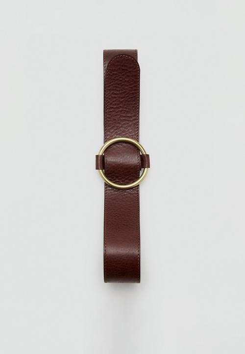 MANGO - Belt ronda - brown