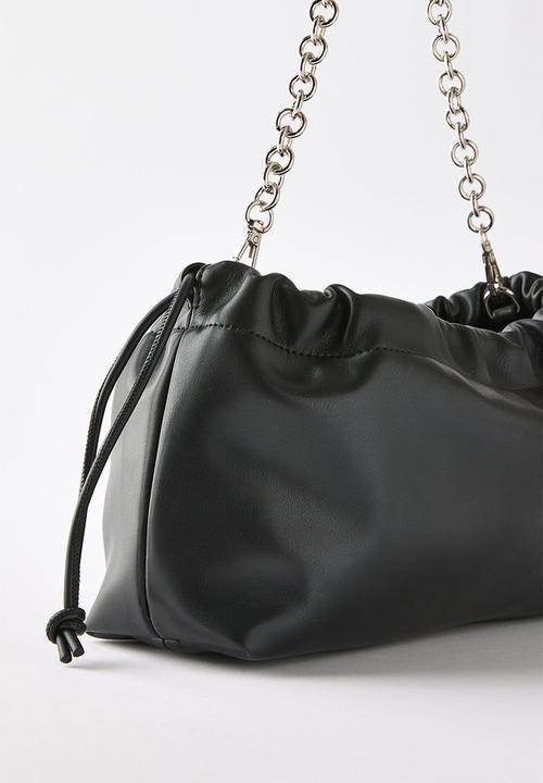 Rubi - Ebony clutch bag - black