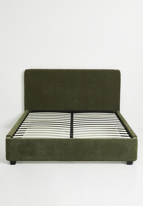 Sixth Floor - Vincent Upholstered Bed - Green