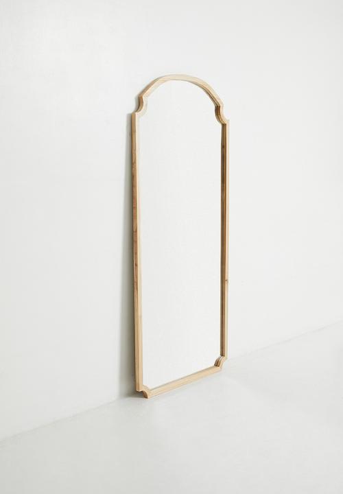 Sixth Floor - Nori wooden full length mirror - natural