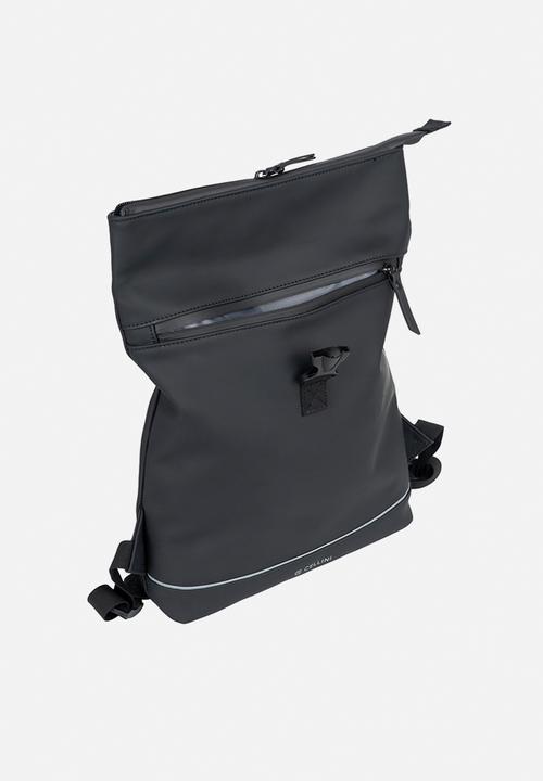 Cellini - Hydro Medium Roll Top Backpack - Black