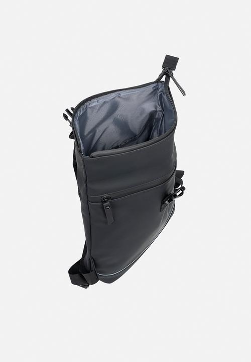 Cellini - Hydro Medium Roll Top Backpack - Black
