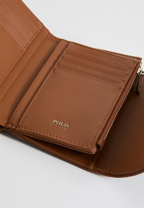 POLO - Cabana trifold purse - blue