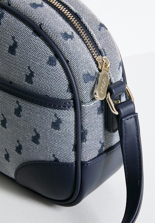 POLO - Jacquard sling bag - blue