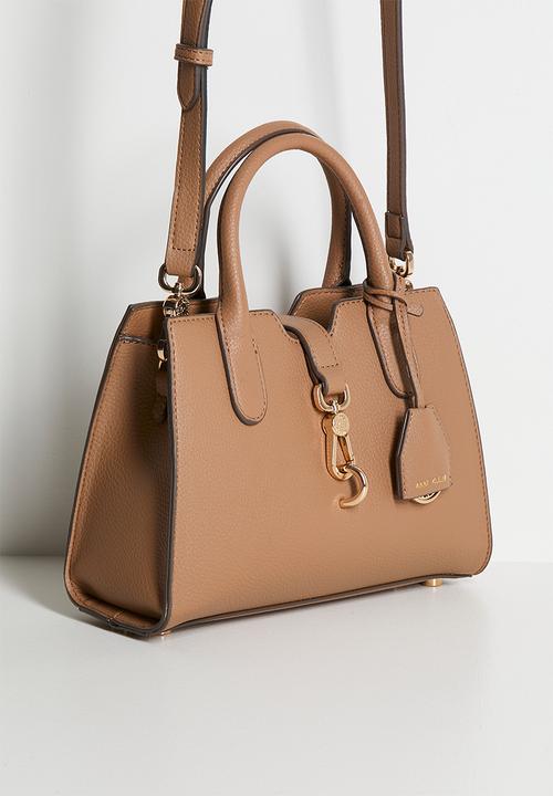 Anne Klein - Cambodia Small Satchel W/ Detachable Strap Bag - Mocha