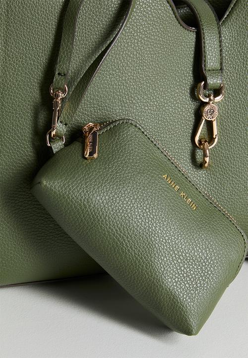 Anne Klein - Cambodia E/W Tote Bag - Safari Green