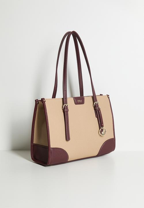POLO - Cabana book tote - beige