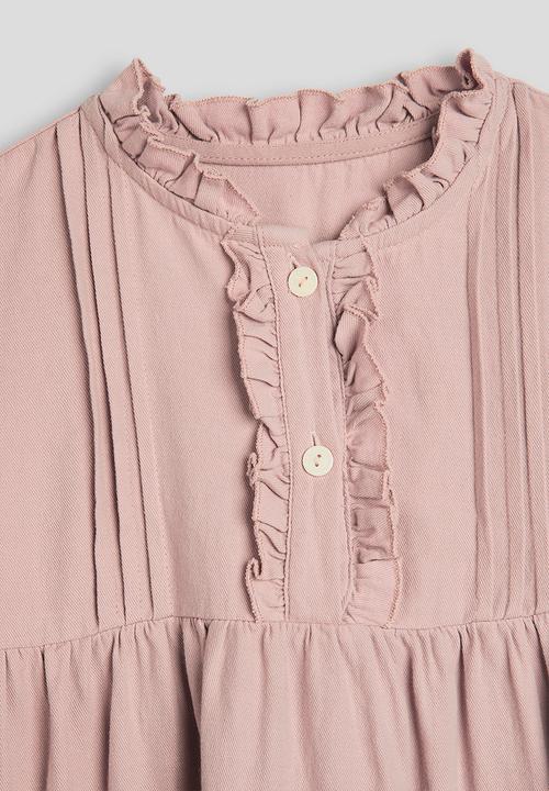 Pop Candy - Pintucked smock dress - pink