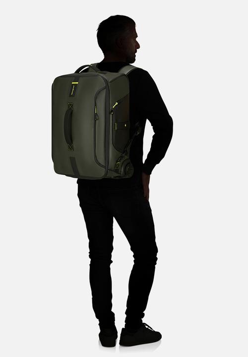 Samsonite - Paradiver Small Light Duffle W/Wheels 55cm Backpack - Jungle Green