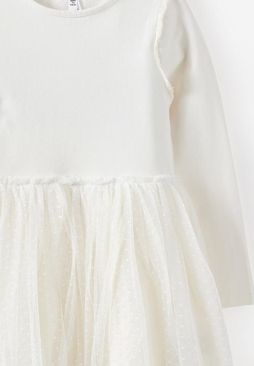 Cotton On - Eloise  Long Sleeve Dress Up Dress - Dark Vanilla