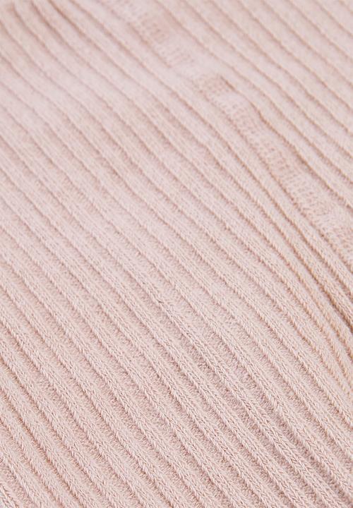 Pop Candy - Ribbed stockings - dusty pink