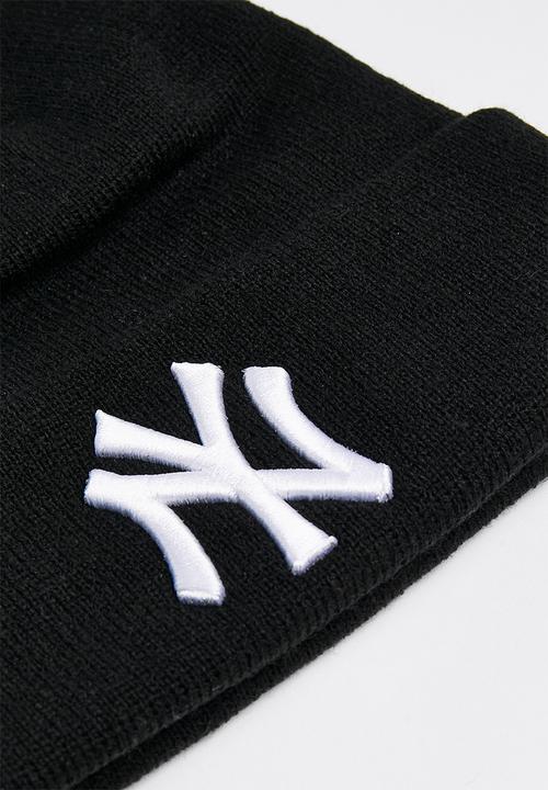 New Era - Mlb Essential Cuff Beanie New York Yankees - Black