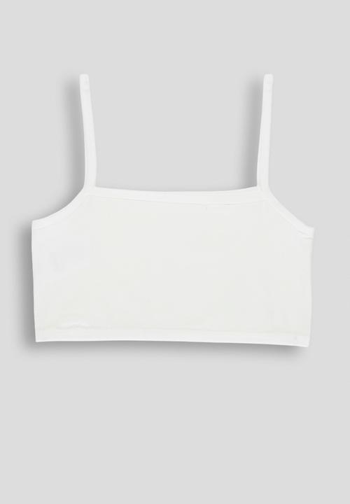 Pop Candy - 2 Pack training bra - white/black