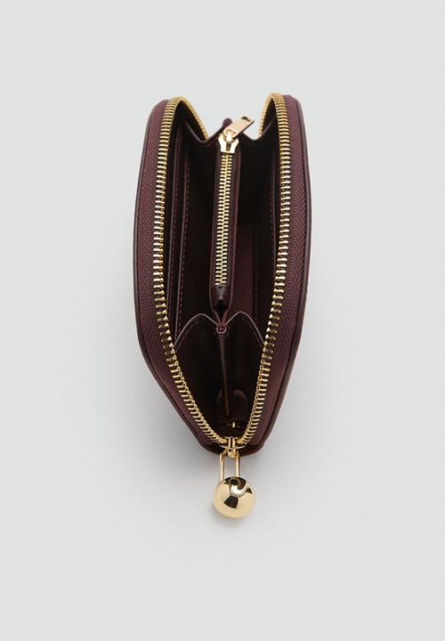 MANGO - Wallet m capuleto - dark brown