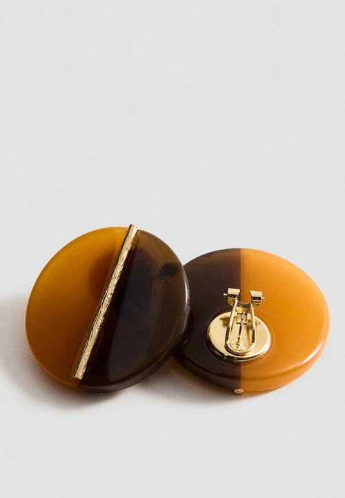 MANGO - Filipa earrings - orange