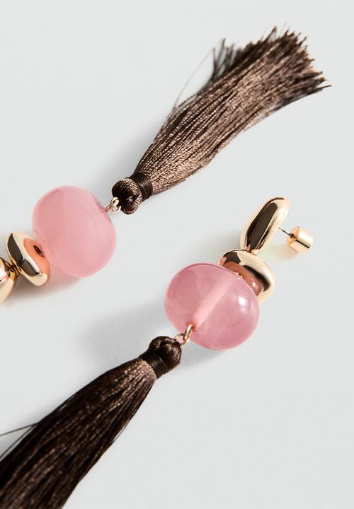 MANGO - Mercedes Earrings - Brown