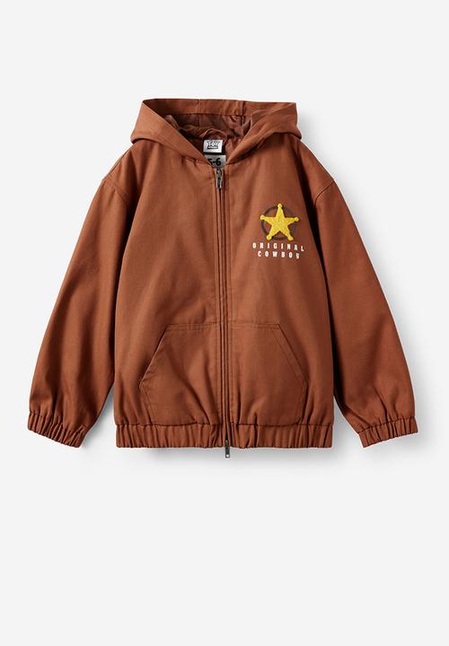 Cotton On - License Oversized Jacket - Lcn Dis Chestnut/Toy Story