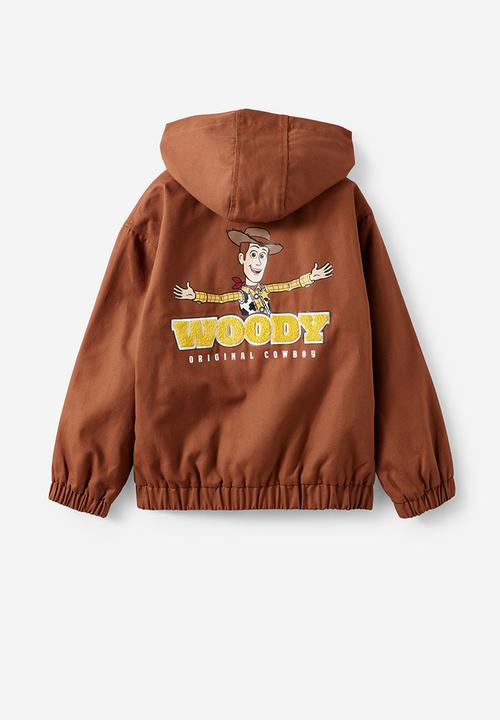Cotton On - License Oversized Jacket - Lcn Dis Chestnut/Toy Story