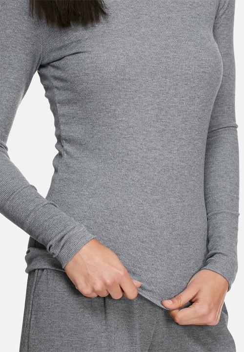 Pieces - Ganie roll neck top