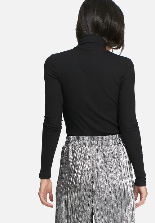 Pieces - Ganie roll neck top