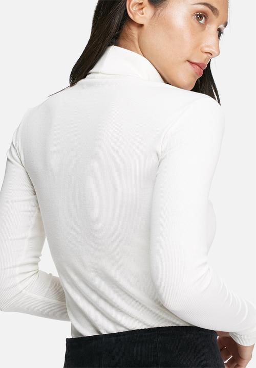 Pieces - Ganie roll neck top