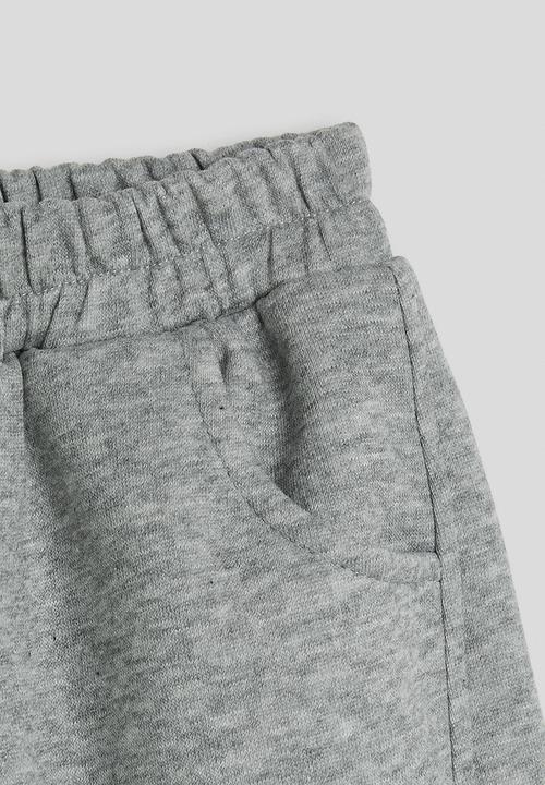 Pop Candy - Pintuck leg seam joggers - grey/butterflies