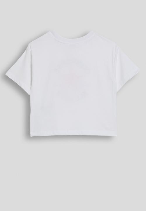 Converse - Cnvg Short Sleeve Dissected Ctp T-Shirt - White/Dark Matter