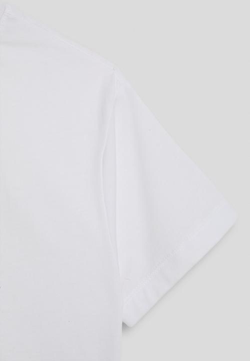 Converse - Cnvg Short Sleeve Dissected Ctp T-Shirt - White/Dark Matter
